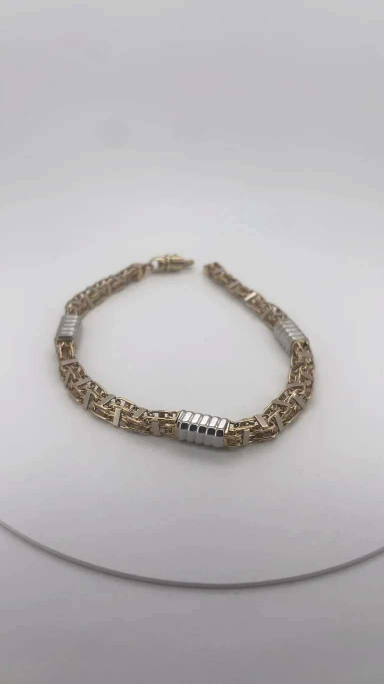 14 kt Käfigarmband