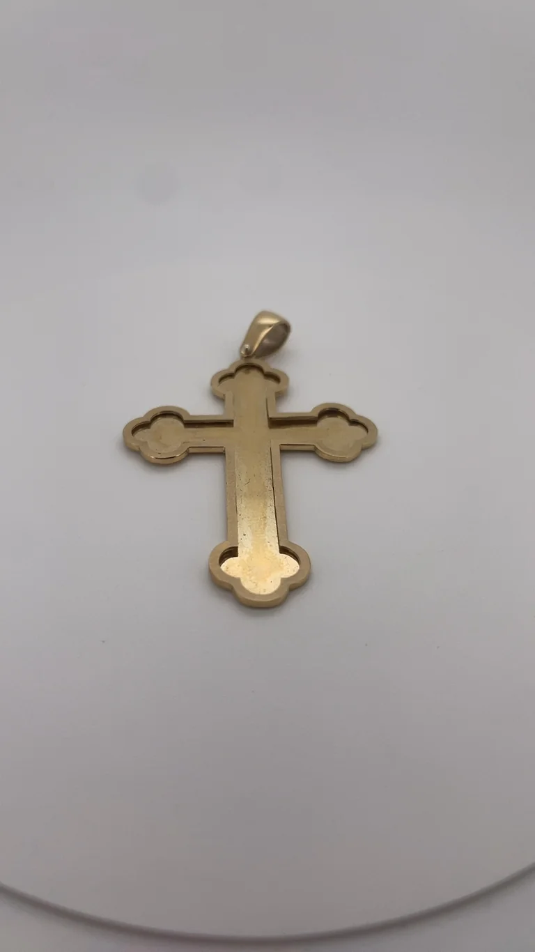 14 kt Gold, Kreuzanhänger