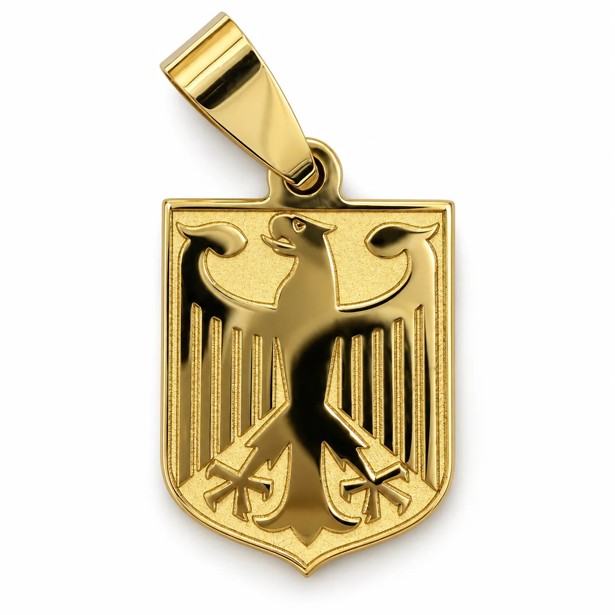 14 kt Gold Bundesadler-Anhänger