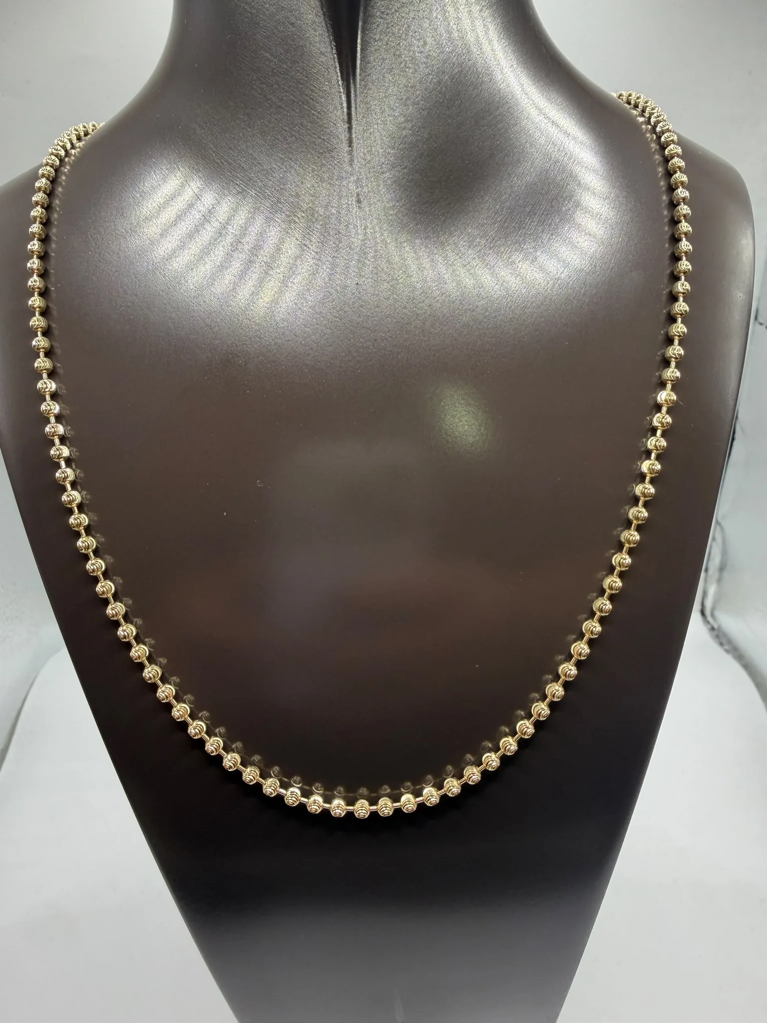 14 kt Gold Kugelkette